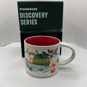 Starbucks Discovery Series Mississippi 14 Fl Oz Mug With Illustrations